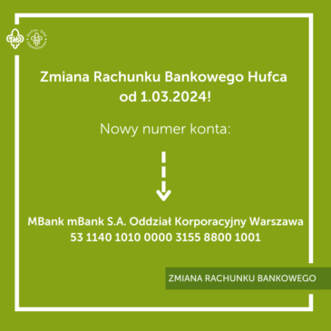 Zmiana Rachunku Bankowego Hufca